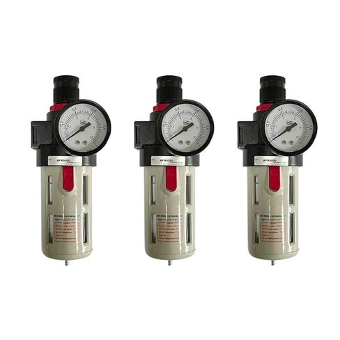 BFR2000 BFR3000 BFR4000 1/4 3/8 1/2 air Compressor Oil-Water Separator Filter Regulator air Source Processor Manual Drain(BFR2000 PC8-02) in Saudi Arabia