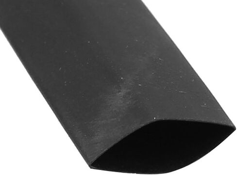 10mm Black Polyolefin Insulation Heat Shrink Tubing Tube 18ft in Saudi Arabia