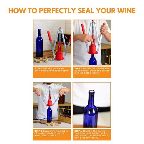 حقيبة FastRack مكونة من 100 قطعة، فلين نبيذ مستقيم رقم 9 لزجاجات النبيذ | 15/16 × 1 3/4 بيج | سدادات الزجاجات | سدادات فلين بديلة للزجاجات - ملاءمة موثوقة وختم ثابت in Kuwait