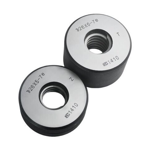 مجموعة واحدة (1 * GO + 1 * NOGO) TR 7e مقياس حلقي شبه منحرف أمريكي غير قياسي TR12 14 15 أداة قياس (Tr12X2.5 7e T Z، اليد اليمنى) in Saudi Arabia