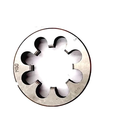 Thread Die Right Hand Metric Round Die HSS Threading Die Metal Cutting Tools M50 M52 M53 M54 M55 M56 M58 M59(M56x2) in Saudi Arabia