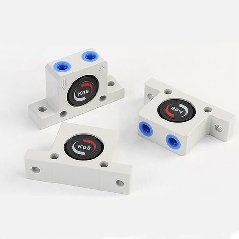 K08 K 1/4 ''موضوع هوائي هزاز قوة هزاز الخرسانة الكرة نوع سبائك الألومنيوم توربينات الهواء مذبذب مع كاتم الصوت K8 in Kuwait
