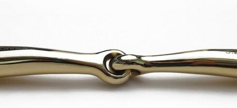 Eggbutt Single Joint EquiSilver Snaffle Bit in Saudi Arabia
