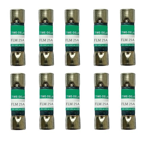 10 عبوات جديدة FLM-25 FLM 25A 250Vac صمام تأخير الوقت، FLM-25A صمامات خرطوشة الحد الحالية in Kuwait