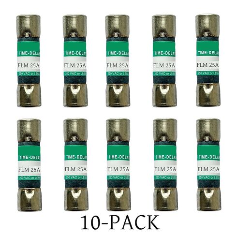 10 عبوات جديدة FLM-25 FLM 25A 250Vac صمام تأخير الوقت، FLM-25A صمامات خرطوشة الحد الحالية in Kuwait