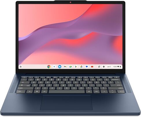 Lenovo IdeaPad 3i Chromebook 15.6" FHD Laptop, Intel Celeron N4500, 4GB Memory, 64GB eMMC Storage, Chrome OS, Artic Grey with Accessories in Saudi Arabia