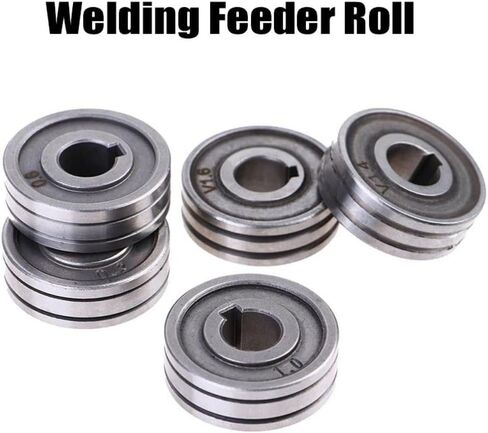 MIG MAG Welding Feed Roller Wire Drive Wheel 0.6mm 0.8mm 1.0mm Knurl K Groove for Steel Aluminum Flux Cord Wire Welding Machine Accessory Soldering Supply in Saudi Arabia