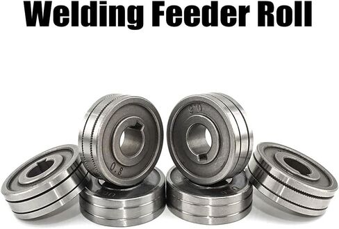 MIG MAG Welding Feed Roller Wire Drive Wheel 0.6mm 0.8mm 1.0mm Knurl K Groove for Steel Aluminum Flux Cord Wire Welding Machine Accessory Soldering Supply in Saudi Arabia