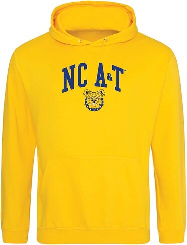 North Carolina A&T Hoodie Unisex Hooded Sweatshirt, Officially Licensed NCAA Apparel in Saudi Arabia