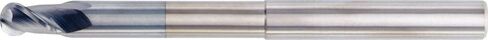 WIDIA Hanita 4AN113005 4AN1 HP Aluminum End Mill, Ball Nose, 0.625" LOC, 0.5" Cutting Dia, Carbide, Uncoated, RH Cut, 0.5" Shank Dia, 2-Flute in Saudi Arabia