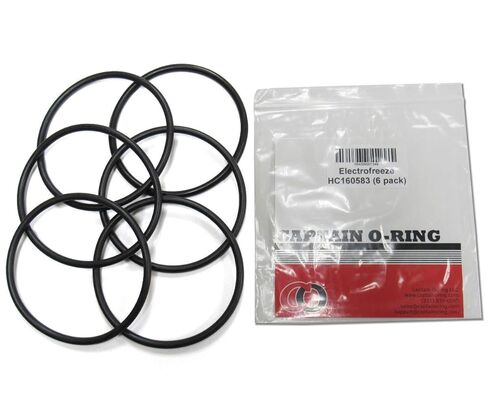 Captain O-Ring - Replacement Electro Freeze HC160583 / 160583 / HC159309 O-Rings (6 Pack) in Saudi Arabia
