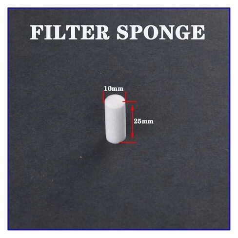 PCP 10 * 25mm High Pressure Pump Filter White Fiber Water Filter Gas Cylinder Refill Accessories Water Separator Oil Separator in Saudi Arabia