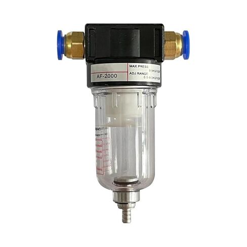 AF2000 Compressor Moisture Separator Air Water Oil Filter Capture Automotive 1/4 Inch Compressed Air Filter(with 12mm Fitting) in Saudi Arabia