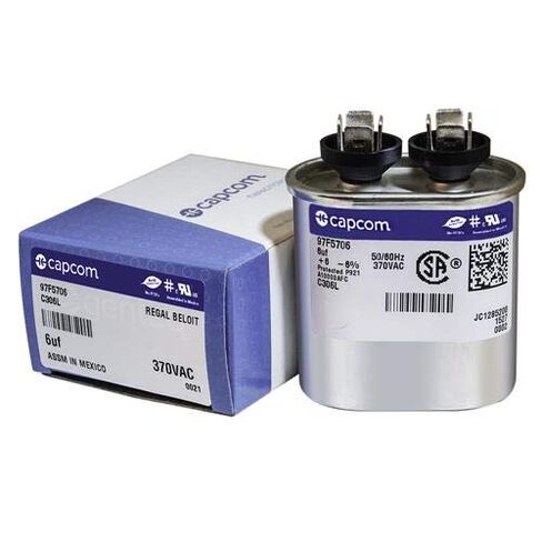 6 uf MFD 370 VAC Replacement Oval Run Capacitor # C306L 97F5706 in Saudi Arabia