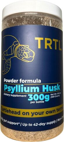 TRTL قشر السيليوم - خالي من السكر، بدون نكهة، كامل | مكمل من الألياف الطبيعية لصحة الأمعاء وانتظامها - 6 جم من الألياف لكل حصة | 42 حصة | نباتي، غير معدّل وراثيًا in Kuwait