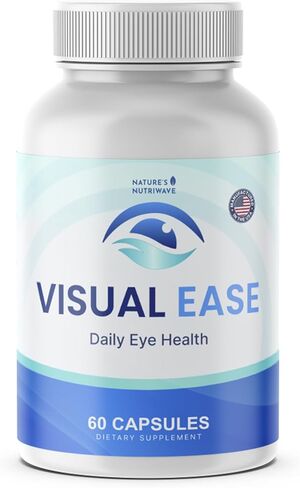 سهولة الرؤية - مكمل فيتامين العين مع اللوتين والزياكسانثين والتوت وفيتامين A C E والزنك - تركيبة غير معدلة وراثيًا - صنع في الولايات المتحدة الأمريكية - 60 كبسولة، 60 وجبة، كمية تكفي لمدة شهر واحد in Kuwait