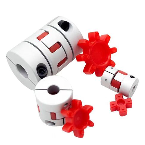 Two-jaw D30L42 Coupler D30 L42 Aluminum Plum Flexible Shaft BW Coupling 5mm-16mm 1Pcs(6.3514mm) in Saudi Arabia