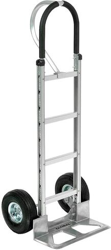 Global Industrial Aluminum Hand Truck Loop Handle, Pneumatic Wheels in Saudi Arabia