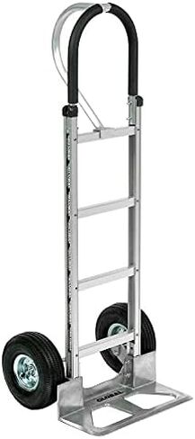 Global Industrial Aluminum Hand Truck Loop Handle, Pneumatic Wheels in Saudi Arabia