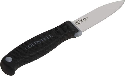 Cold Steel Paring Knife | Compact Lightweight Durable Cryo-Quenched German 4116 Stainless Steel Fixed Blade Knife with Ergonomic Kray-Ex Handle | Kitchen Classics Series in Saudi Arabia