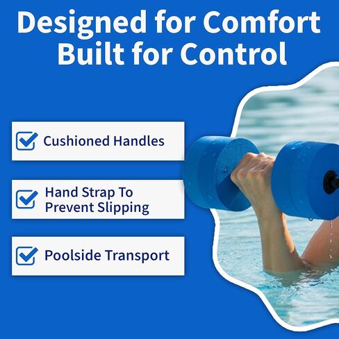 Water Dumbbells - Made in The USA - Great Water Weights for Fitness, Strength, and Aerobics - Set of 2 in Kuwait