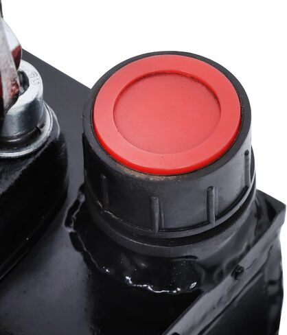 Hydraulic Piston Hand Pump with Release Knob for Single Acting Cylinder, Manual Single Acting Hydraulic Pump with 1-Quart Steel Vertical Tank, 1.5 CID, 3,600 PSI, 3/8" NPTF in Saudi Arabia