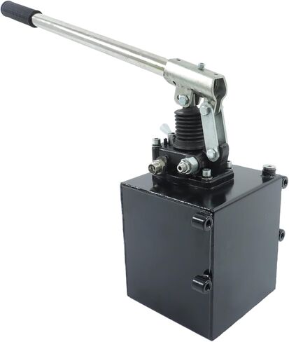 Hydraulic Piston Hand Pump with Changeover Valve for Double Acting Cylinder, Manual Double Acting Hydraulic Pump with 5 QTs Tank, 2.7 CID, 3,600 PSI in Saudi Arabia