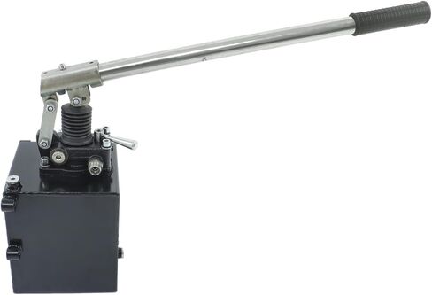 Hydraulic Piston Hand Pump with Changeover Valve for Double Acting Cylinder, Manual Double Acting Hydraulic Pump with 5 QTs Tank, 2.7 CID, 3,600 PSI in Saudi Arabia