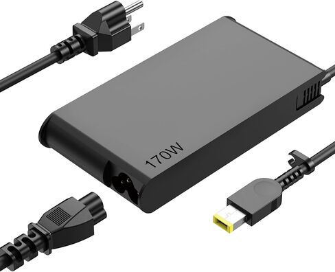 170W AC ADAPTER ADAPTER CAMPATIBLE مع Lenovo ThinkPad Extreme Gen 6 5 4 3 2 1 P53 P52 P51 P73 P72 P71 W541 W540 T540P E560P Z710 T15G T15P P16V P15 P15G P16 P17 P1 X1 in Saudi Arabia
