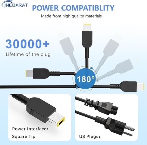 170W AC ADAPTER ADAPTER CAMPATIBLE مع Lenovo ThinkPad Extreme Gen 6 5 4 3 2 1 P53 P52 P51 P73 P72 P71 W541 W540 T540P E560P Z710 T15G T15P P16V P15 P15G P16 P17 P1 X1 in Saudi Arabia