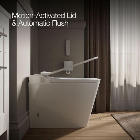 Kohler Leap One-Piece Elongated Smart Toilet with Bidet Built In, Dual-Flush, Quiet-Close in Saudi Arabia