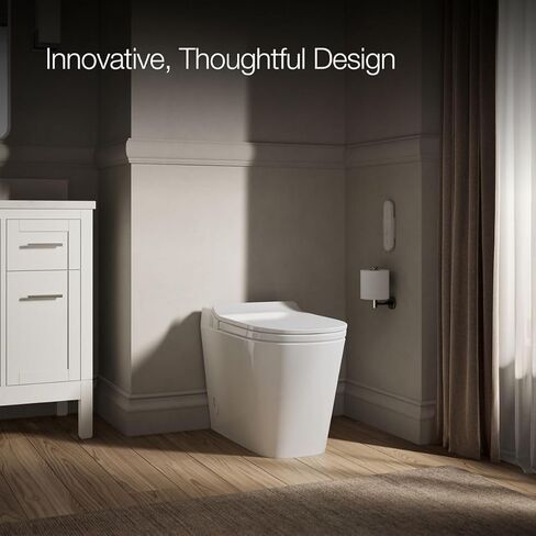 Kohler Leap One-Piece Elongated Smart Toilet with Bidet Built In, Dual-Flush, Quiet-Close in Saudi Arabia