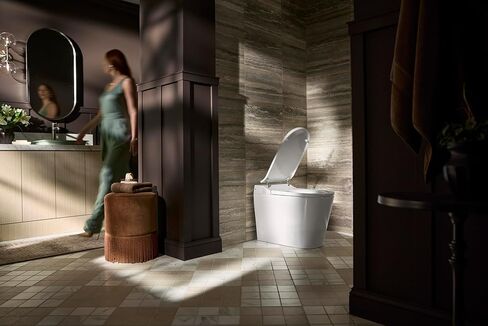 Kohler Leap One-Piece Elongated Smart Toilet with Bidet Built In, Dual-Flush, Quiet-Close in Saudi Arabia