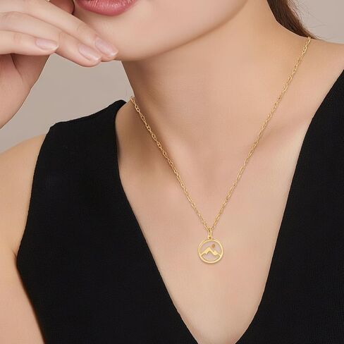 6 PCS Mustard Seed Necklace for Women, Stainless Steel Faith Jewelry with Move Mountains Charm, Mustard Seed Jewelry Christian Gifts for Women, Chrismas & Graduation Inspirational Gift in Kuwait