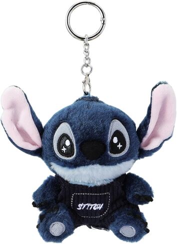 حقيبة سلسلة مفاتيح من MINISO Lilo & Stitch، مجموعة ملابس متدلية، حقيبة لطيفة لتزيين إكسسوارات المفاتيح لحقيبة الظهر (نمط العمل) in Kuwait