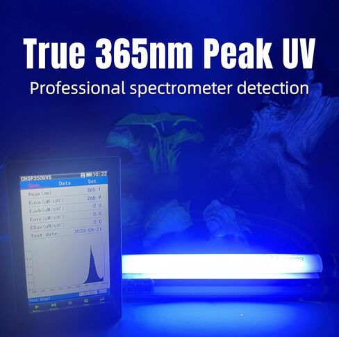 coospider-repta 4 حزمة 8W T5 لمبة بديلة للأشعة فوق البنفسجية متوافقة مع Bell and Howell Monster Bug Zapper وFaicuk WS108 Wall Sconce Fly Light Trap، 12 بوصة F8T5/BL UVA 365nm مصابيح الفلورسنت in Kuwait