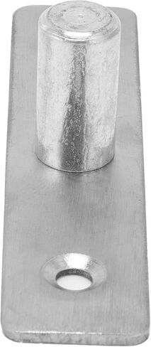 Door Pivot Hinge Stainless Steel Heavy Duty Glass Door Hardware Fittings for Hanging Swinging Doors 201 Stainless Steel 91x21x25mm 1.9oz in Saudi Arabia