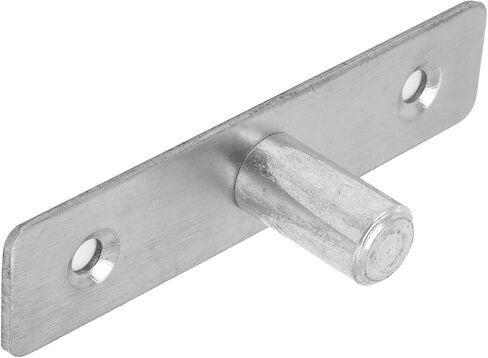 Door Pivot Hinge Stainless Steel Heavy Duty Glass Door Hardware Fittings for Hanging Swinging Doors 201 Stainless Steel 91x21x25mm 1.9oz in Saudi Arabia