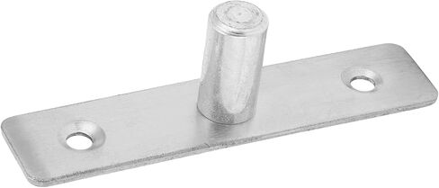 Door Pivot Hinge Stainless Steel Heavy Duty Glass Door Hardware Fittings for Hanging Swinging Doors 201 Stainless Steel 91x21x25mm 1.9oz in Saudi Arabia