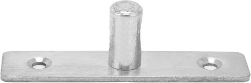 Door Pivot Hinge Stainless Steel Heavy Duty Glass Door Hardware Fittings for Hanging Swinging Doors 201 Stainless Steel 91x21x25mm 1.9oz in Saudi Arabia