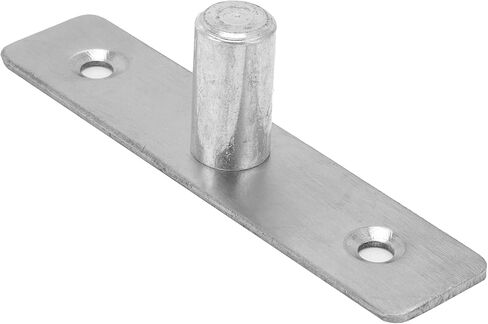 Door Pivot Hinge Stainless Steel Heavy Duty Glass Door Hardware Fittings for Hanging Swinging Doors 201 Stainless Steel 91x21x25mm 1.9oz in Saudi Arabia