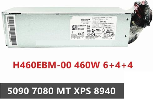ل 3046 3040 3050 5050 7080 MT G5 5090 XPS 8940 460W امدادات الطاقة 6 + 4 + 4PIN H460EBM-00 D460E001P CN-04FWF7 04FWF7 4FWF7 in Saudi Arabia