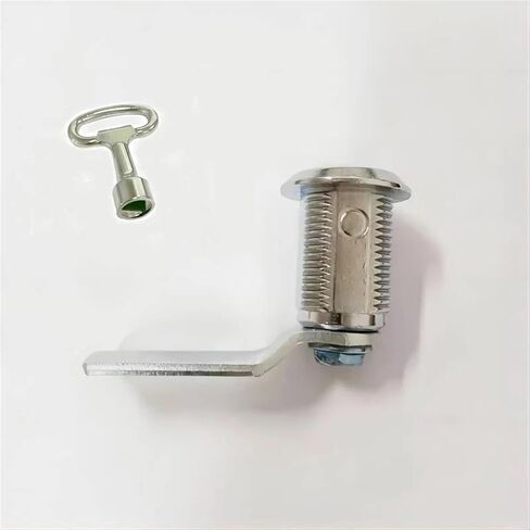Zinc Alloy 1 Set with Key Ms705-36 Quarter Turn Cam Lock Latch 1Pcs(Height 3mm-Zinc) in Saudi Arabia
