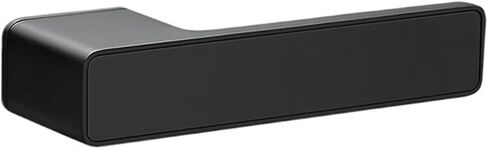 قفل باب بيئي مغناطيسي بسيط، قفل صامت داخلي، غرفة نوم المنزل، غرفة المعيشة، قفل باب غير مرئي، مقبض باب خشبي من سبائك الزنك (قفل رمادي بسيط غير مرئي) in Kuwait