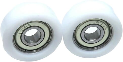5 Pieces 8x30x11 POM Coated Roller with 608 Bearing BS60830-11 Plastic Bearing 8 * 30 * 11 Drawer Guide Pulley in Saudi Arabia