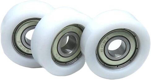 5 Pieces 8x30x11 POM Coated Roller with 608 Bearing BS60830-11 Plastic Bearing 8 * 30 * 11 Drawer Guide Pulley in Saudi Arabia
