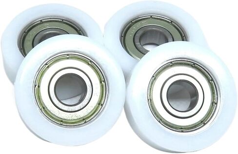 5 Pieces 8x30x11 POM Coated Roller with 608 Bearing BS60830-11 Plastic Bearing 8 * 30 * 11 Drawer Guide Pulley in Saudi Arabia