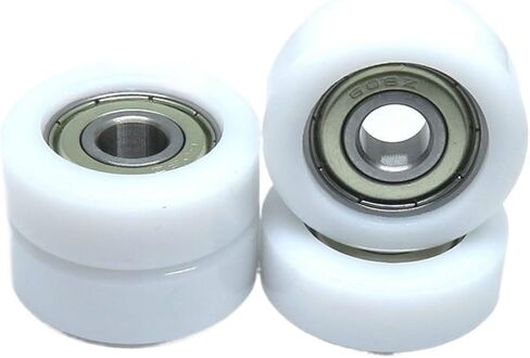 5 Pieces 8x30x11 POM Coated Roller with 608 Bearing BS60830-11 Plastic Bearing 8 * 30 * 11 Drawer Guide Pulley in Saudi Arabia