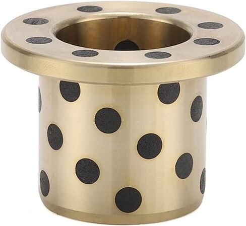 Bearing Sleeve, 1pcs MPGZ20/25mm Inside Diameter Standard Thrust Flanged Brass Impregnated Graphite Oilless Bushing Linear in Saudi Arabia