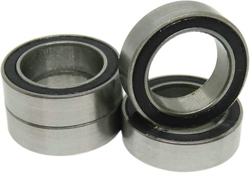 10 Pieces MR128 2RS 8x12x3.5 GRC15 Ball Bearing MR128 MR128 RS Double Rubber Seal 8 * 12 * 3.5 Micro Robot and Fishing Reel Bearing in Saudi Arabia